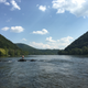 Only one person upstream for a mile